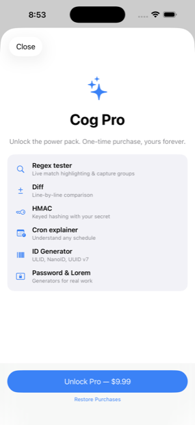 Cog Pro